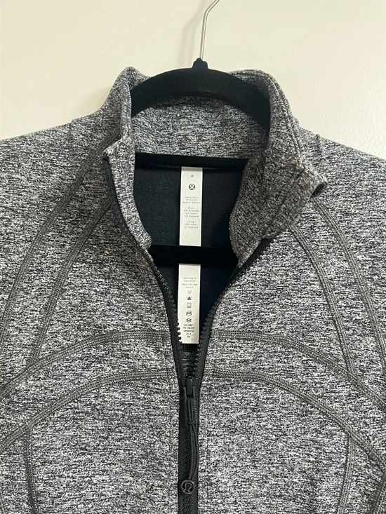 NWT Lululemon Define Full Length Jacket Heathered Black 8 - Picture 3 of 8